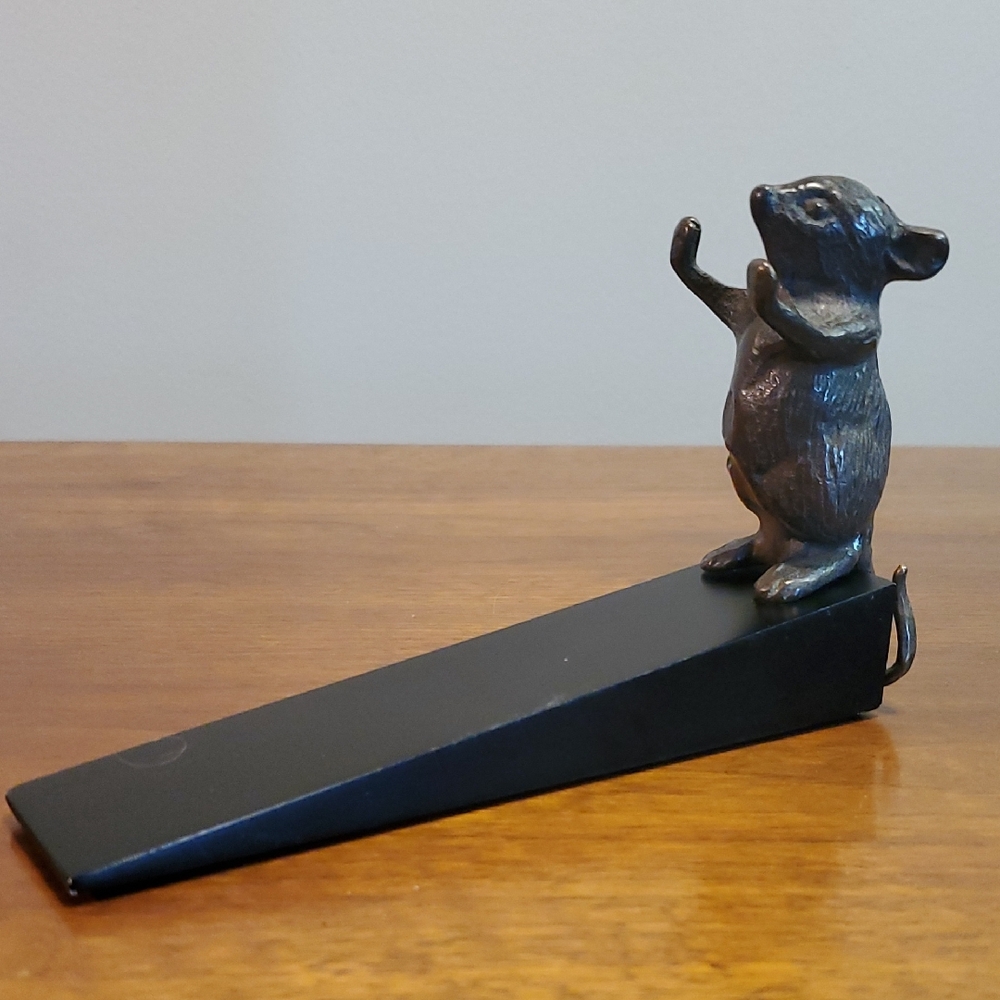 SPI Bronze Mouse Doorstop